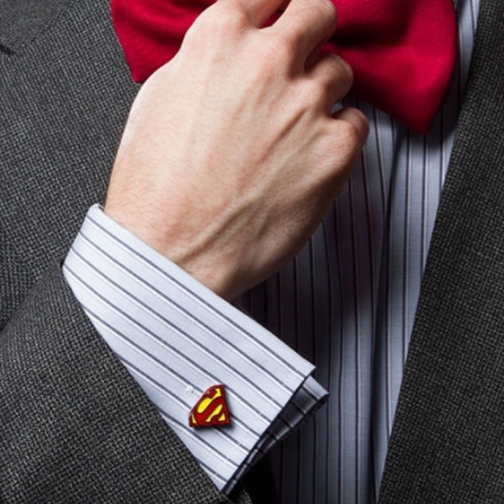 💥 Superman Cufflinks - Picture 1 of 4